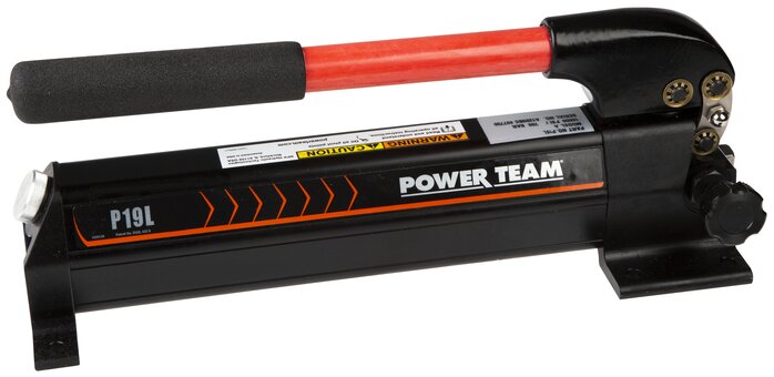 Príklady vyobrazení: Hydraulické manuální cerpadlo (Power Team typ P 19 L)